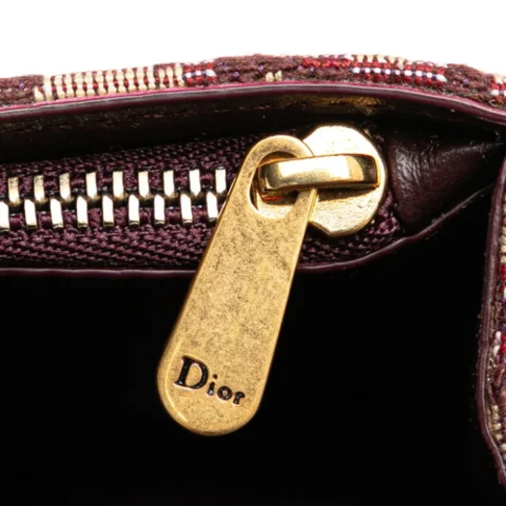 Dior Vintage Pre-owned Fabric dior-bags Brown Dames