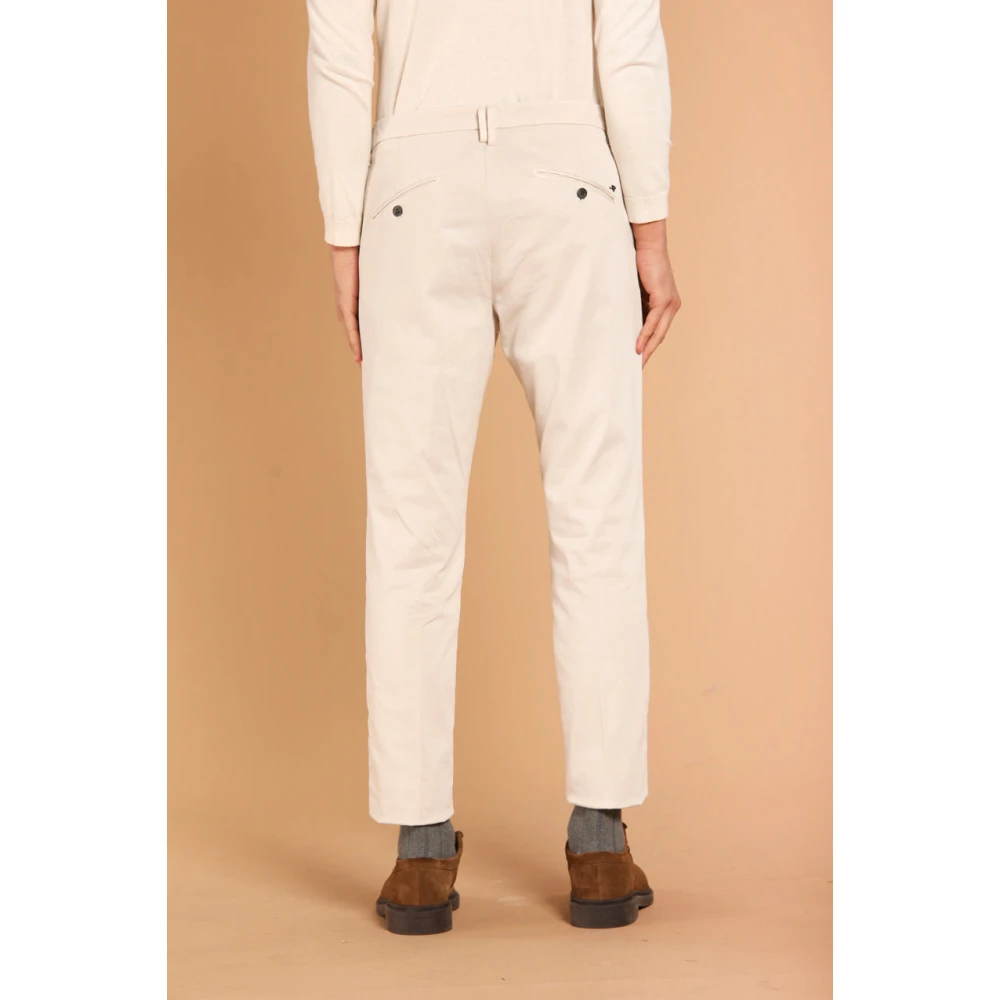 Mason's Wortel Fit Katoenen Chino Broek Beige Heren