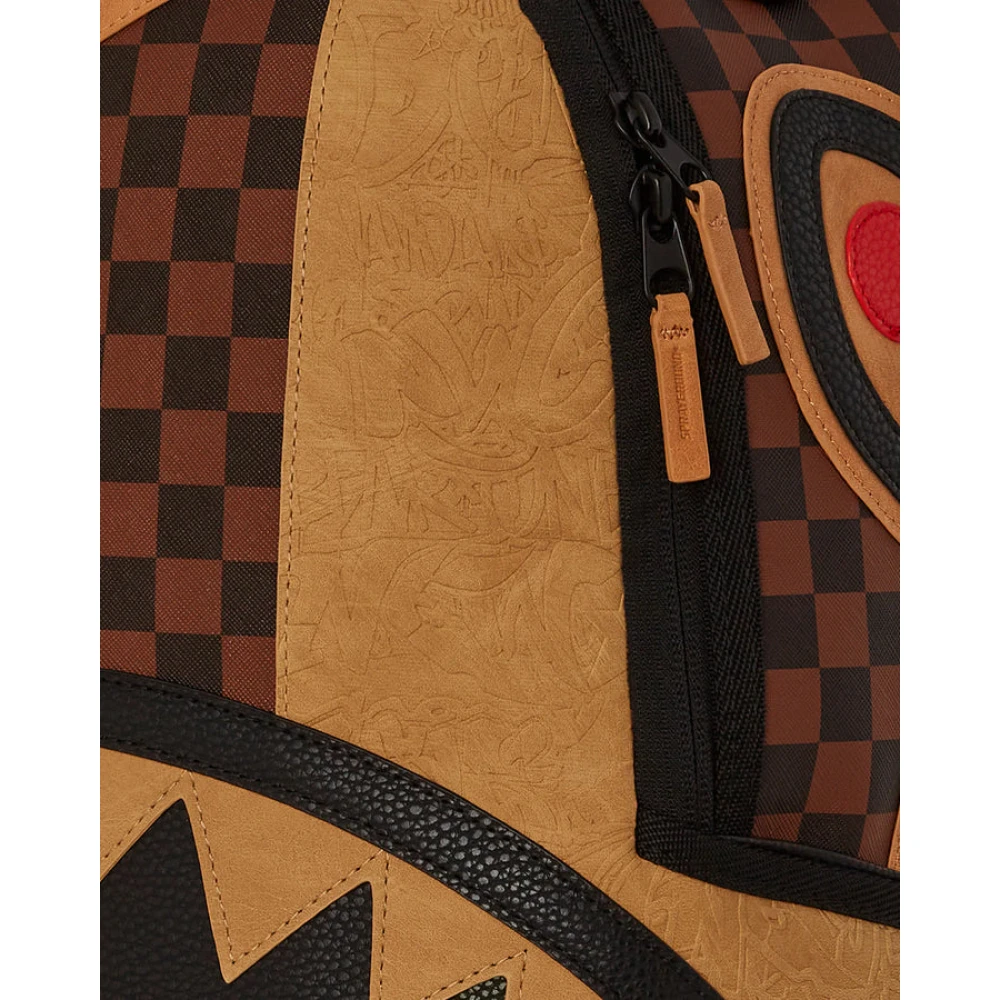Sprayground Stijlvolle Rugzak voor Dagelijks Gebruik Brown Unisex