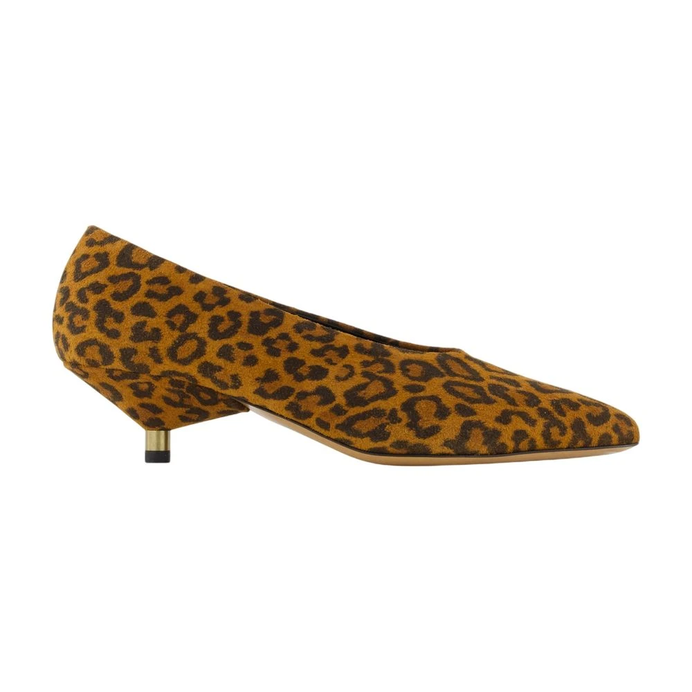 Isabel Marant Women's Multicolor Printed Leather Pumps - Leopard Style - Pumps - 5 Uk - Shoes