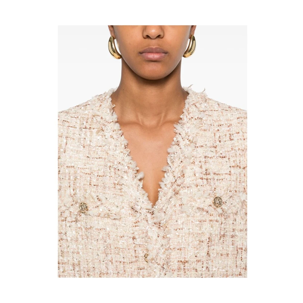 IRO Beige V-Hals Mouwloos Vest Beige Dames