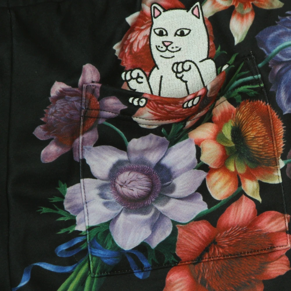 Ripndip Zwarte Fleece Trainingsbroek Heren Black Heren
