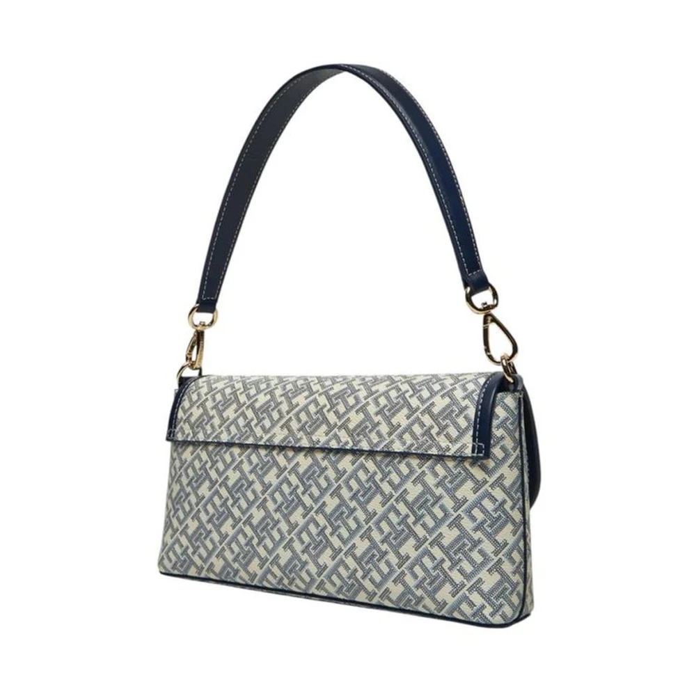 Tommy Hilfiger Middelgrote Polyurethaan Handtas Dames Collectie Blue Dames