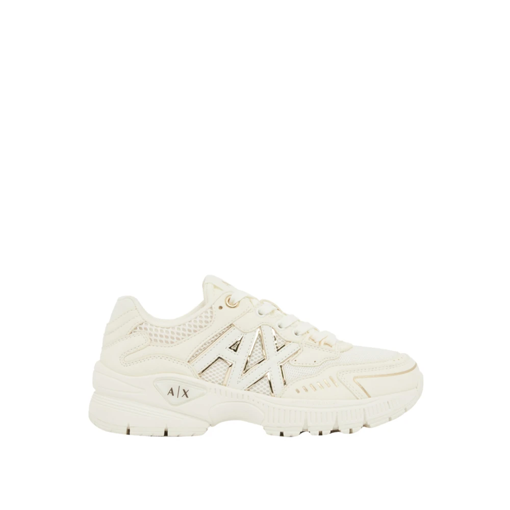 Armani Exchange Donna Beige Scarpe, 37 Eu, New,