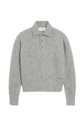 Alpaca Long-Sleeve Polo