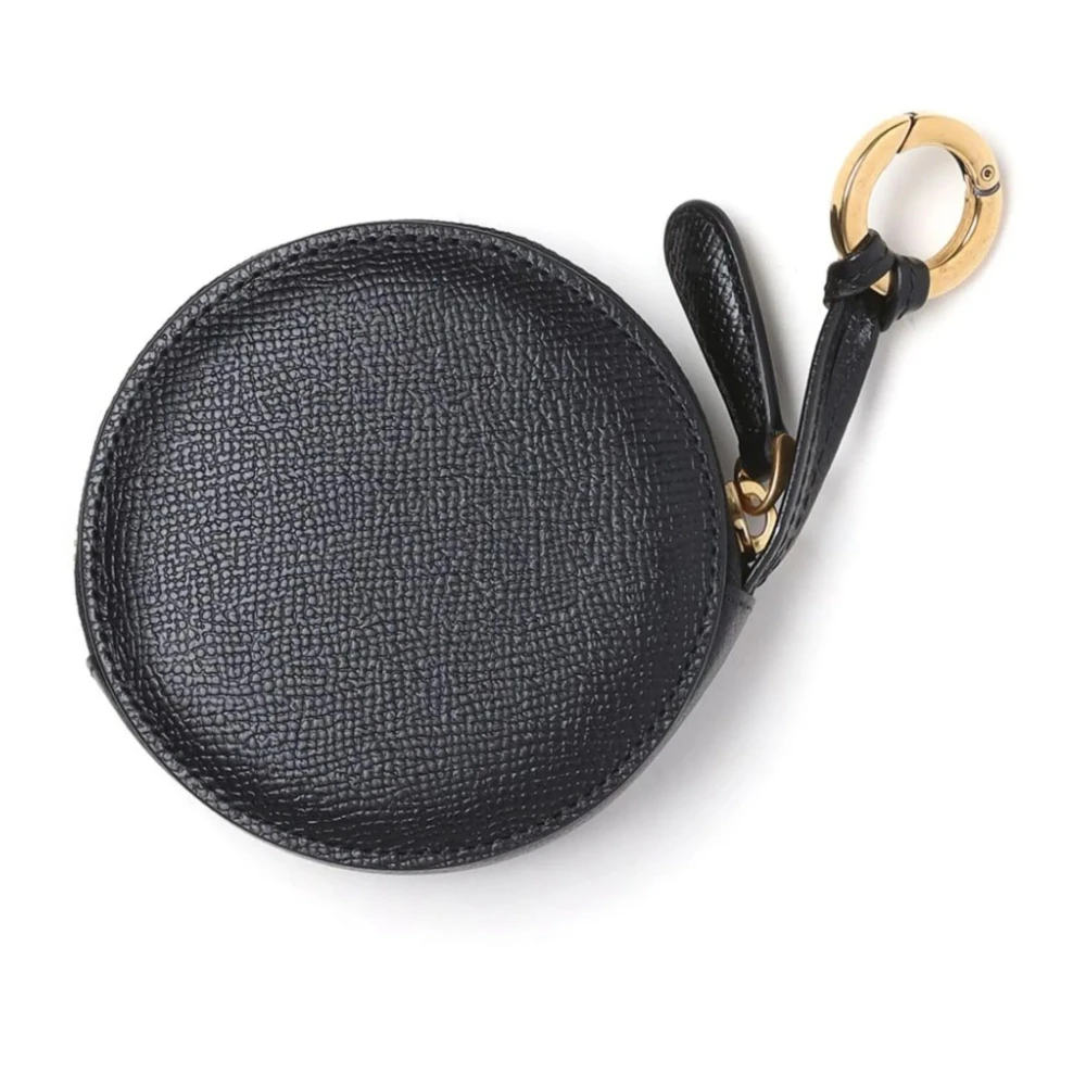 Ami Paris Leren Casual Portemonnee Black Dames