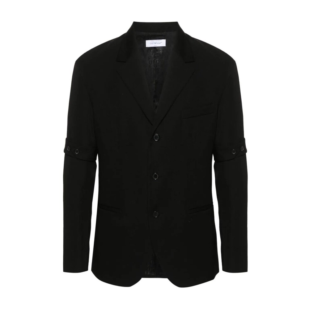 NODAS／Half Sleeve Jacket（WHITE)の通販 by z. shop｜ラクマ - ノーカラージャケット