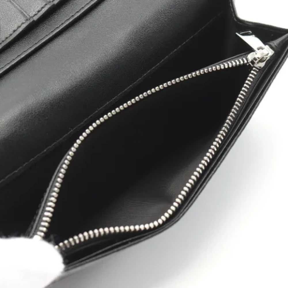 Bally Pre-owned Leather wallets Black Heren