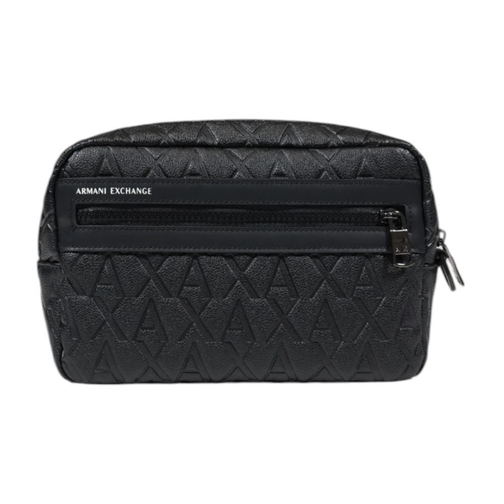 Armani Exchange Uomo Nero Collezione Pochette E Beauty Da