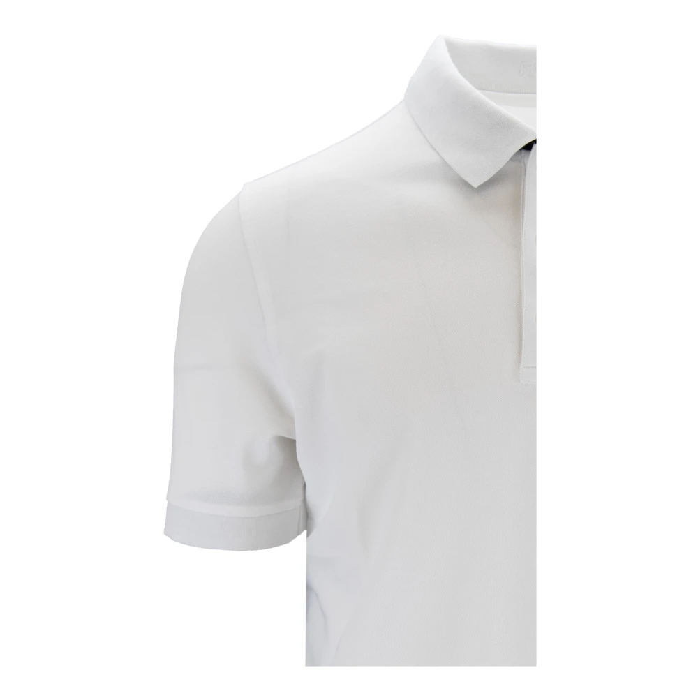 Fay Heren Polo Shirt met knopen White Heren