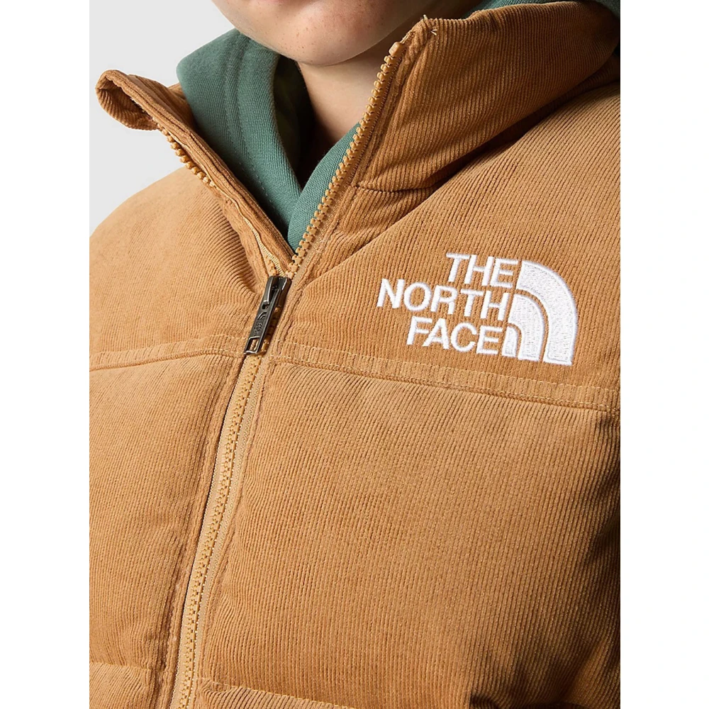 The North Face Retro Nuptse Kinderjas Beige Heren