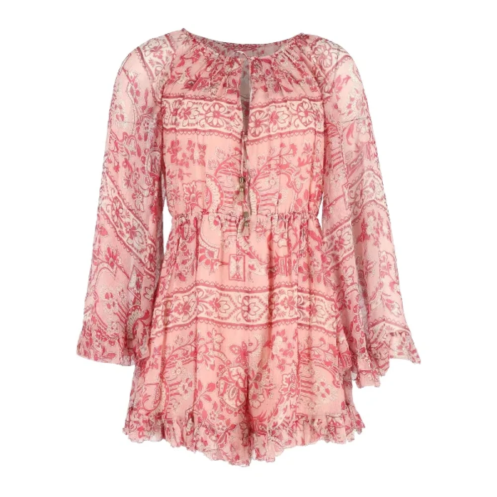 Zimmermann Silk dresses Pink Dames