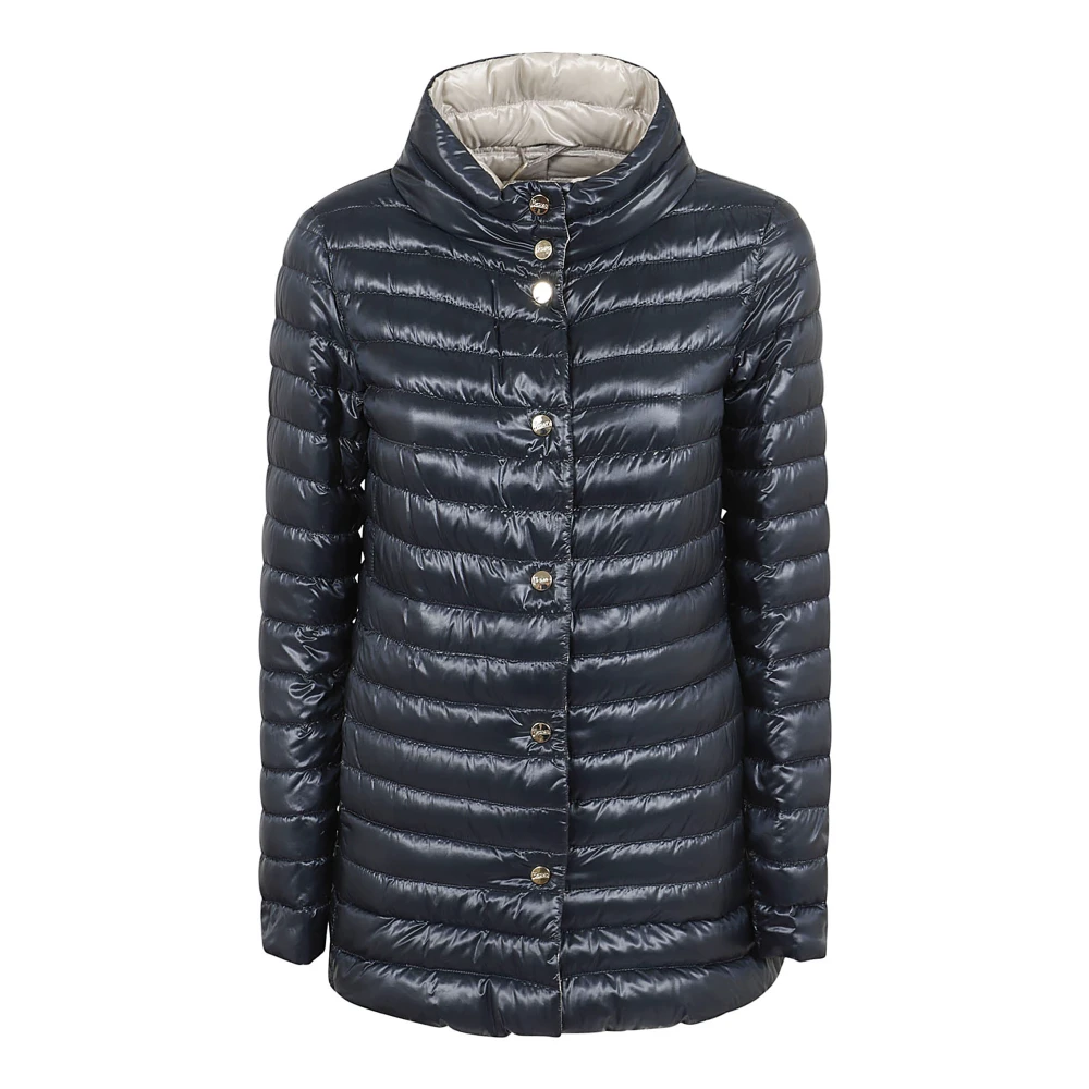 Herno Down Jackets Blue Dames