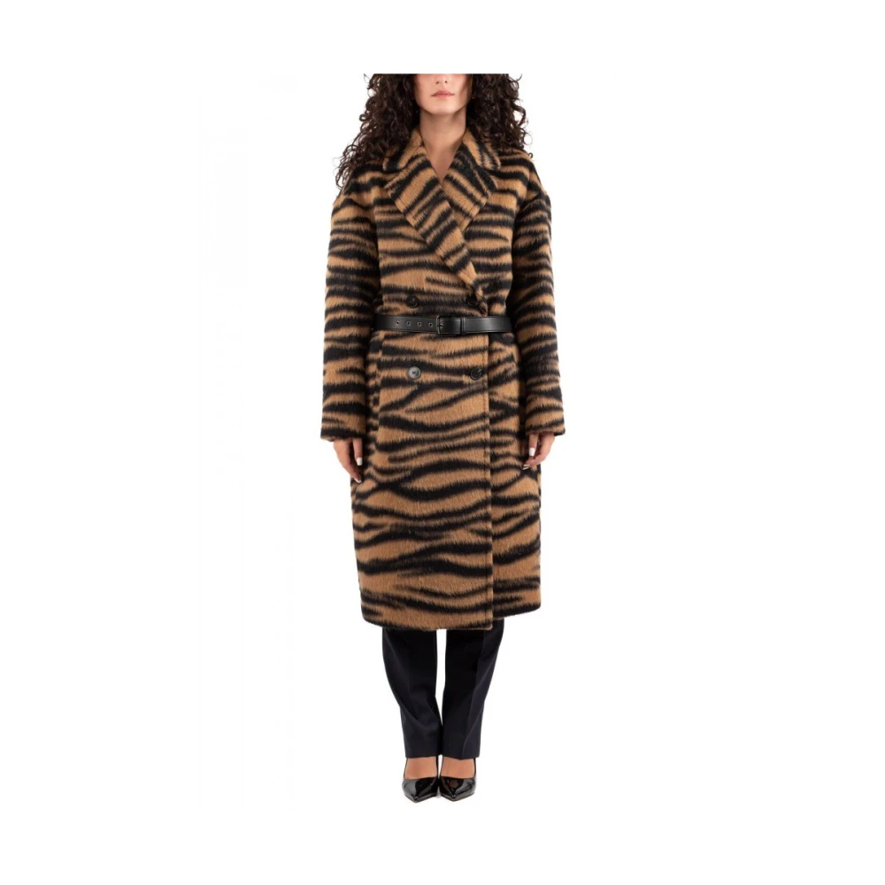 Max Mara Elegante Damesjas Brown Dames