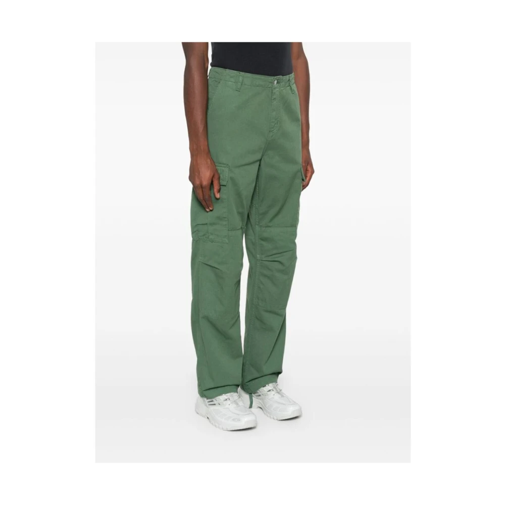 Carhartt WIP Groene Cargo Broek met Aantrekkoord Zoom Green Heren