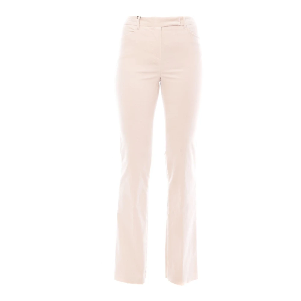 Marella Flared fluwelen broek voor dames Beige Dames