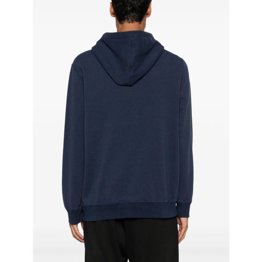 Gramicci Blauwe Katoenen Hoodie met Franse Terry Voering Blue Heren