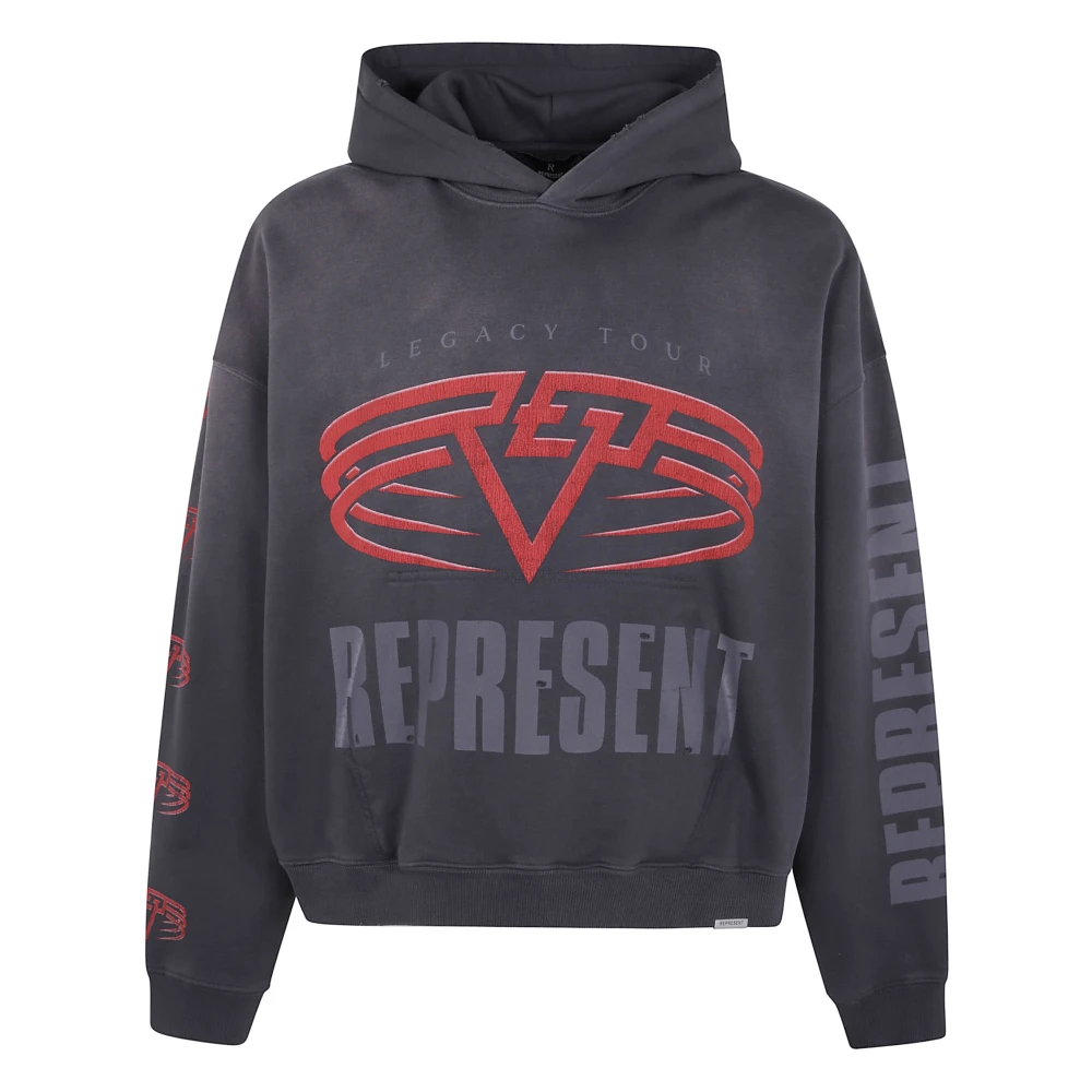 Represent Men's Gray Legacy Tour Hoodie