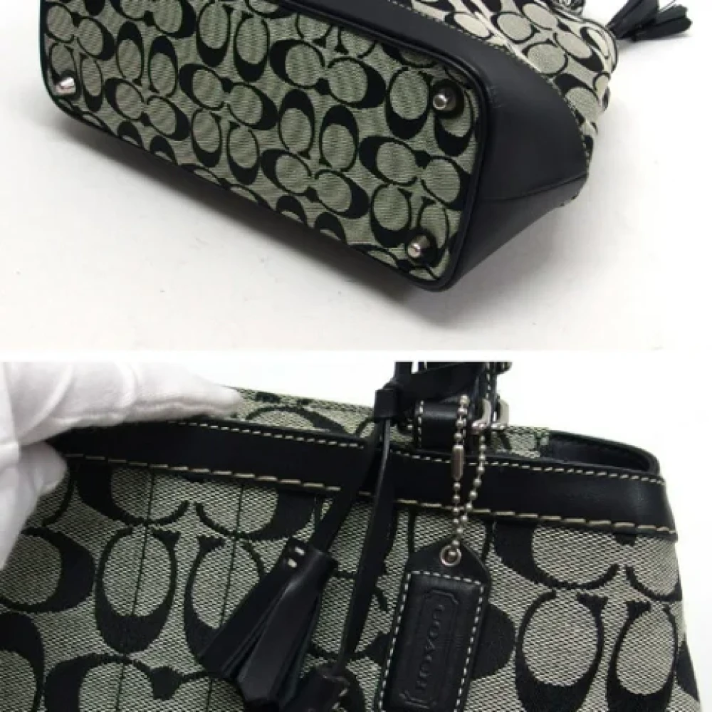 Coach Pre-owned Leather handbags Black Dames