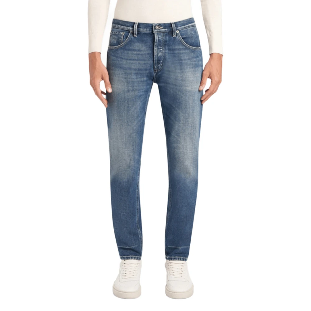 Dondup Homme Bleu Jeans, Taille: W33 Brighton Jeans
