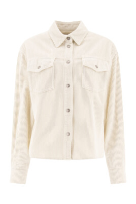 chemise-velours-blanche-style-classique