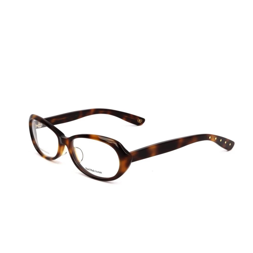 Bottega Veneta Bruine Acetaatframes met Havana-wijzerplaat Brown Dames