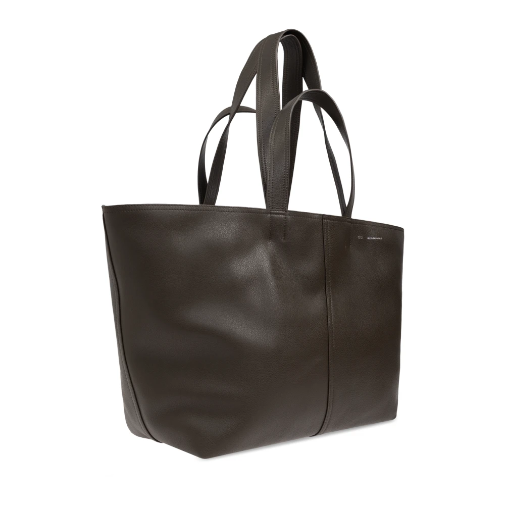 Ami Paris Tas type Shopper Brown Unisex