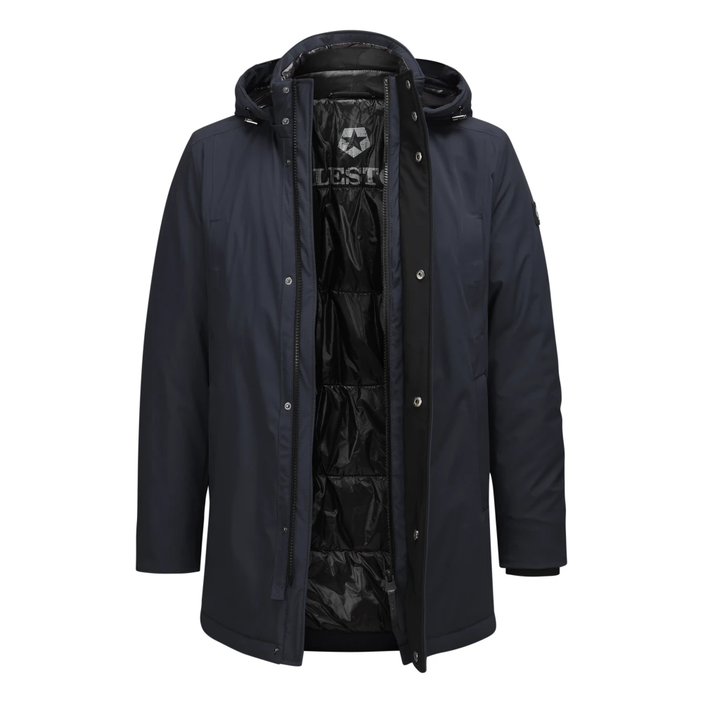 Milestone Performance Parka met Hoog Comfort Blue Heren