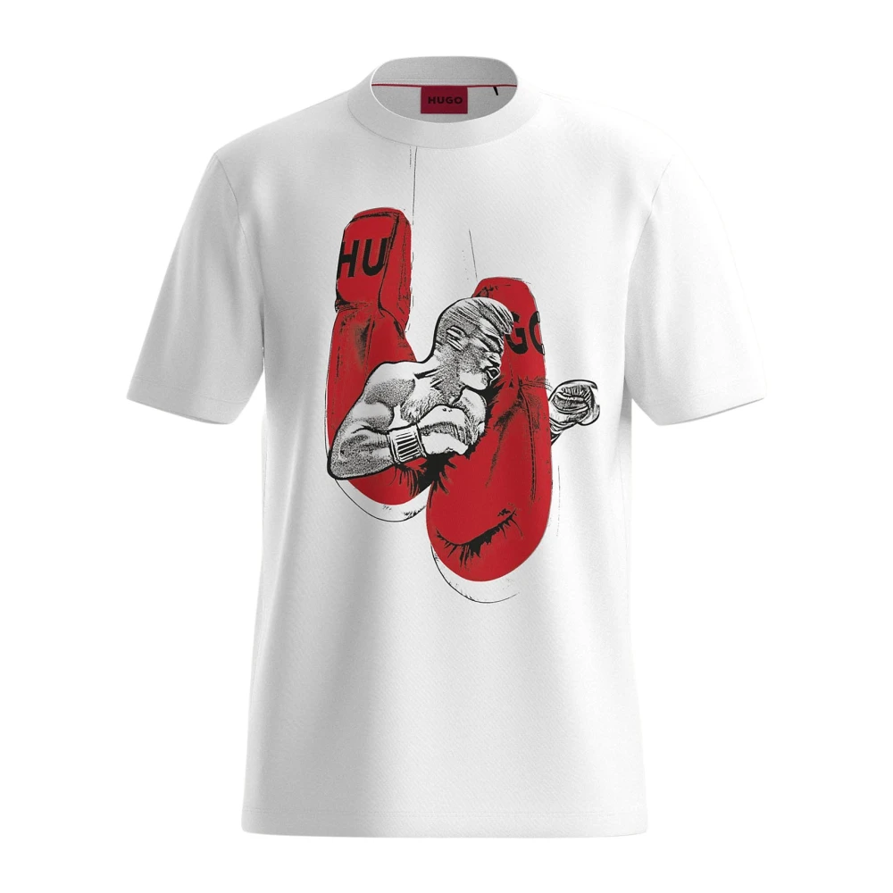 Hugo - Tops > T-Shirts - White - Hugo - Modalova