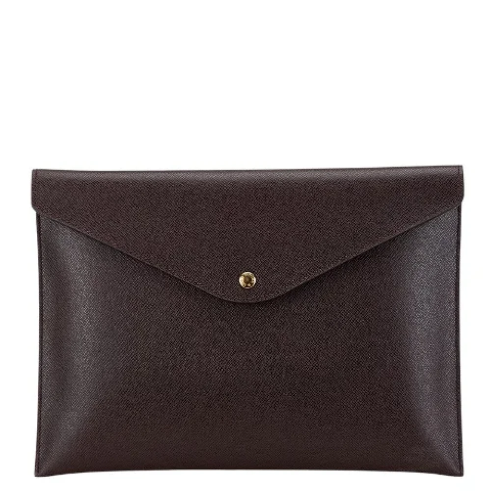 Louis Vuitton Vintage Pre-owned Leather clutches Red Dames
