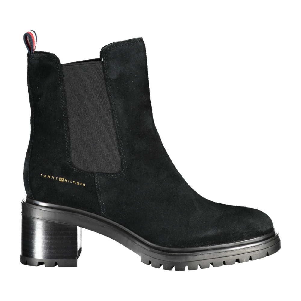 Tommy Hilfiger Women's Black Ankle Boot With 6 Cm Heel