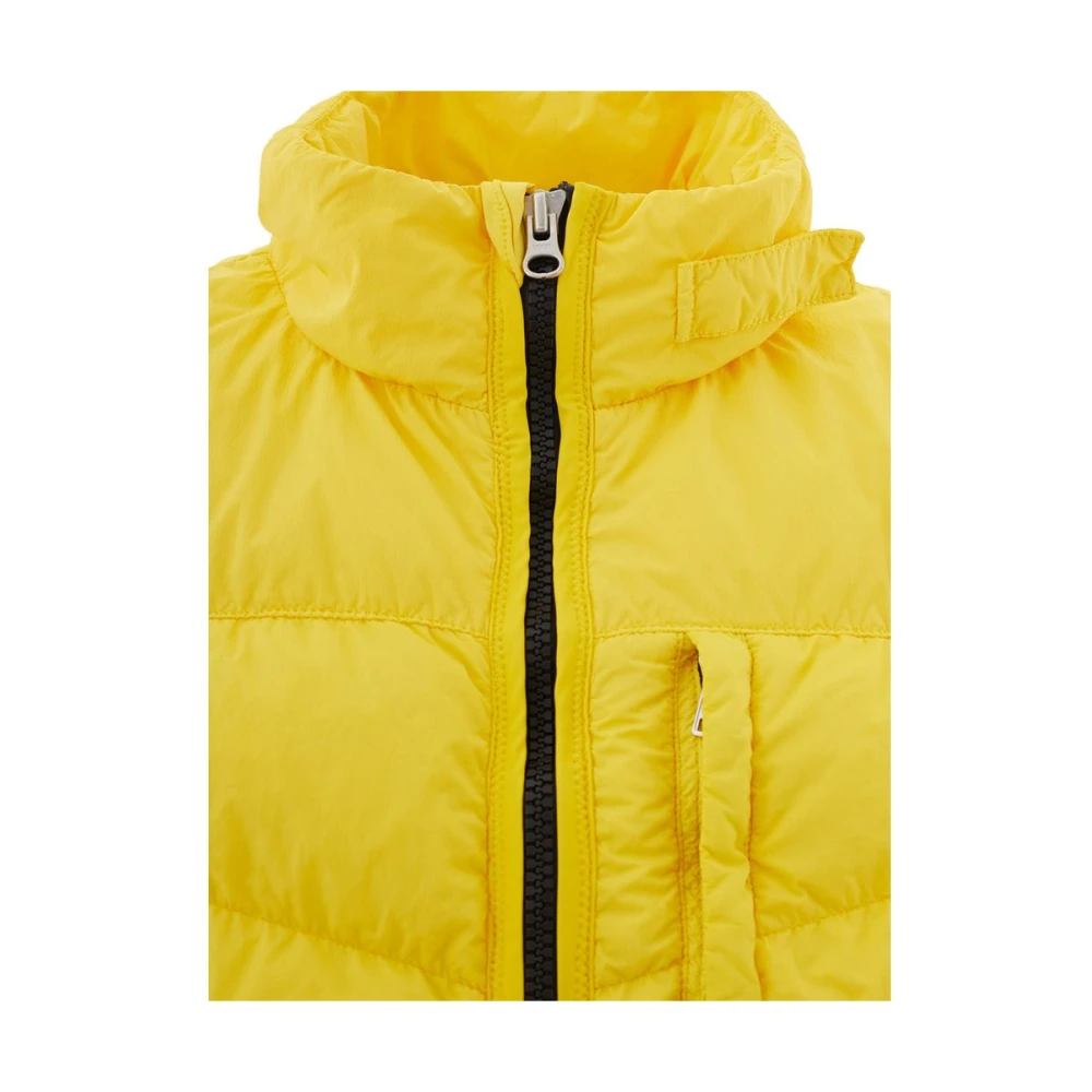 Woolrich Vibrerende Gele Heren Outdoor Jas Yellow Heren