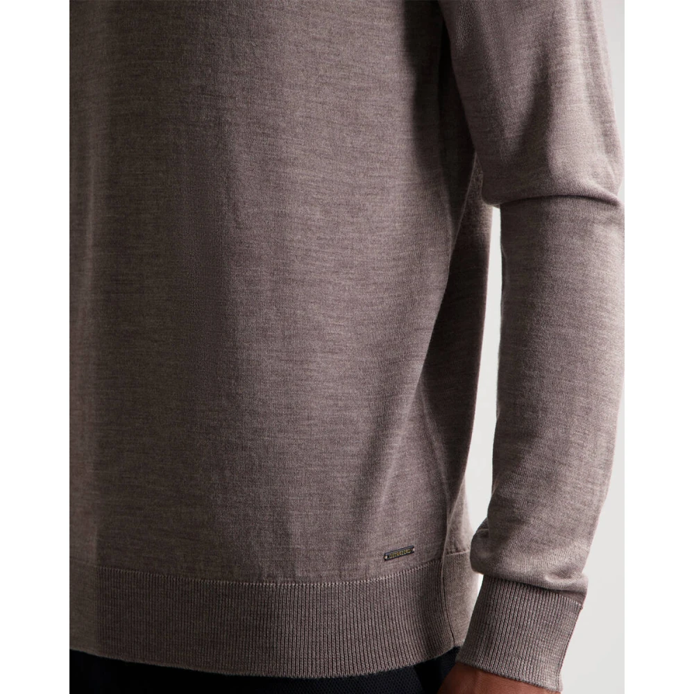 Dstrezzed Turtle Neck Pullover Sweater Beige Heren