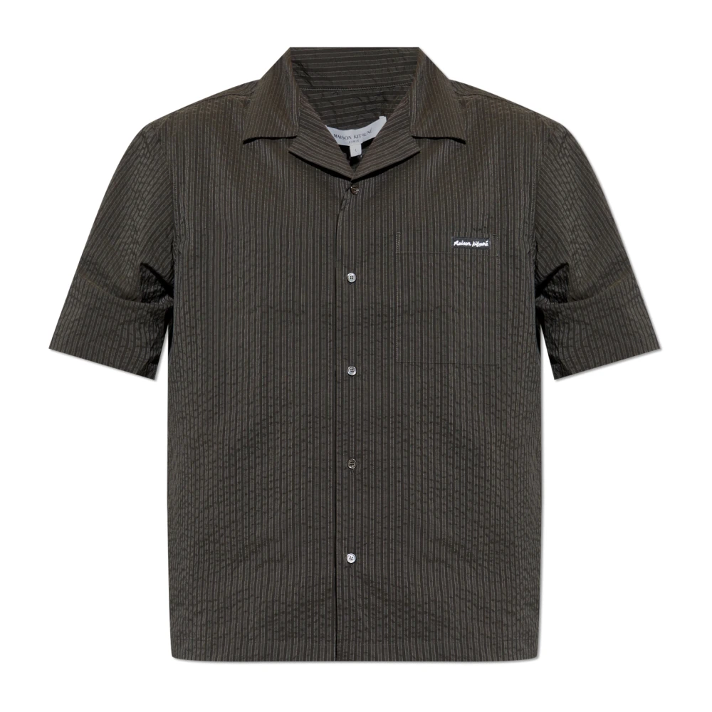 Shirts > Short Sleeve Shirts - - Maison Kitsuné - Modalova