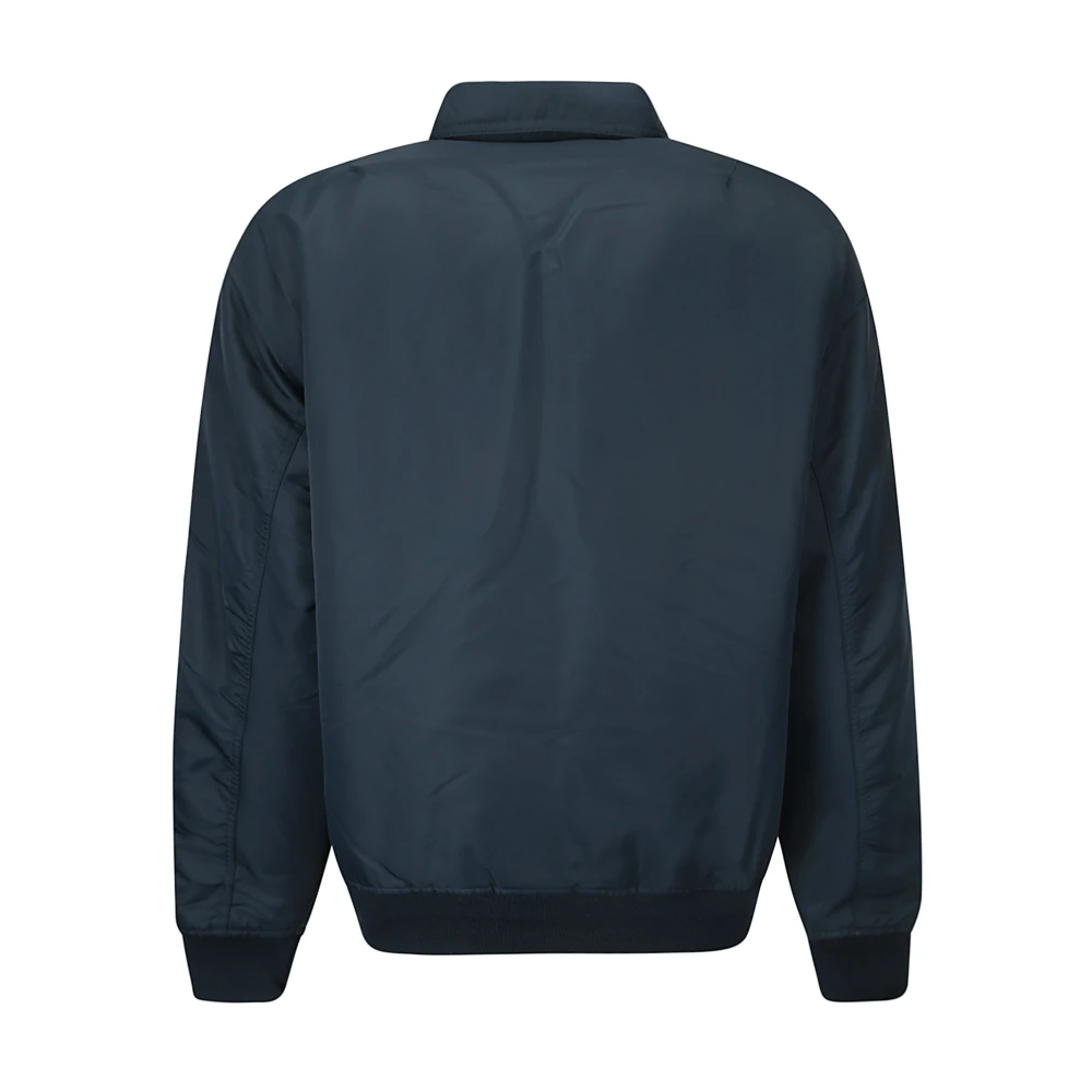 Carhartt WIP Gewatteerde bomberjack petrol groen ritssluiting Blue Heren