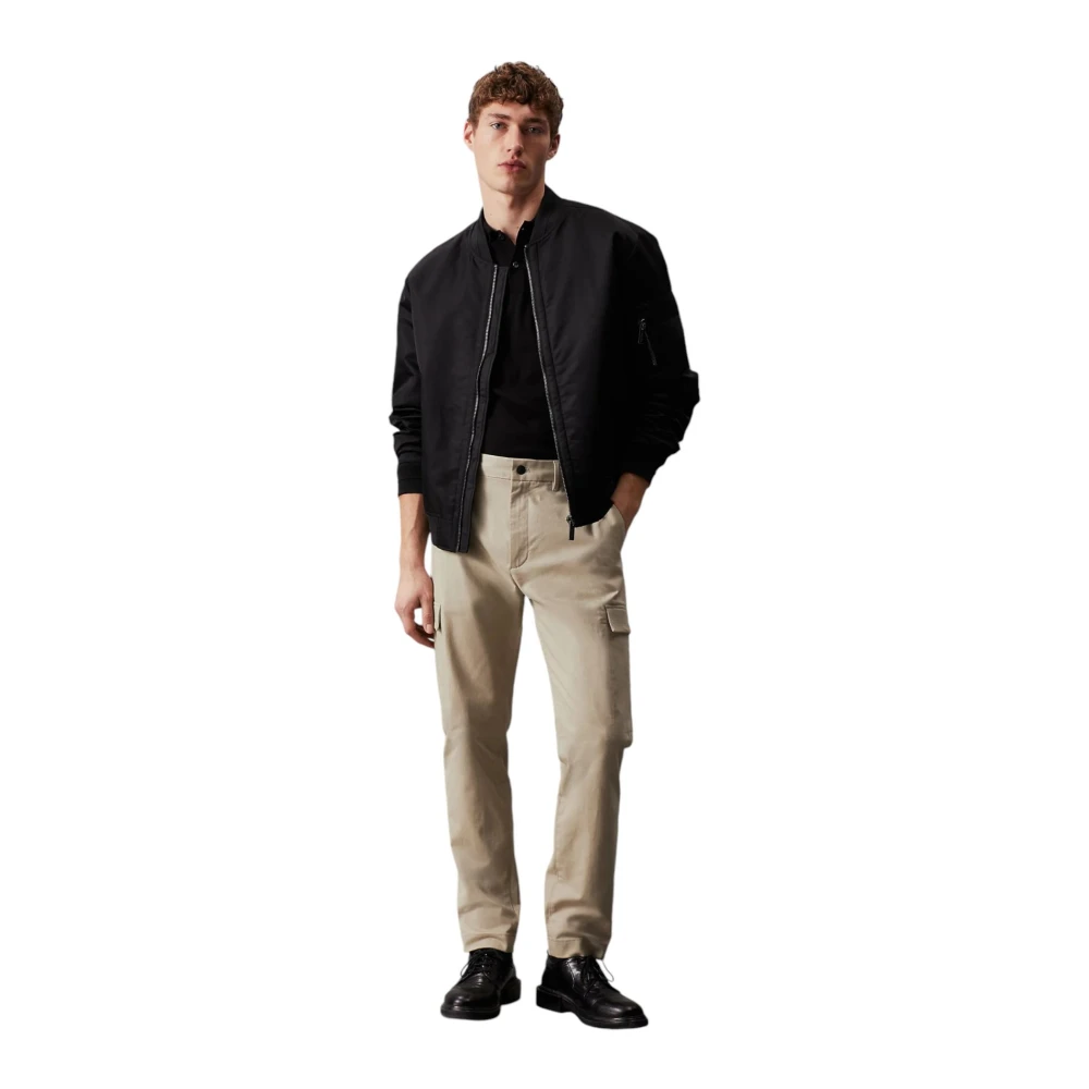 Calvin Klein Stijlvolle broeken voor mannen Beige Heren