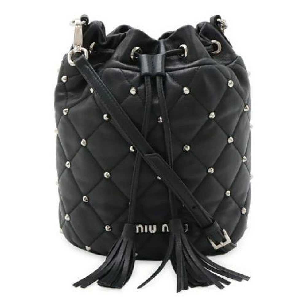 Pre-owned > Pre-owned Bags > Pre-owned Bucket Bags - - Miu Miu Pre-owned - Modalova