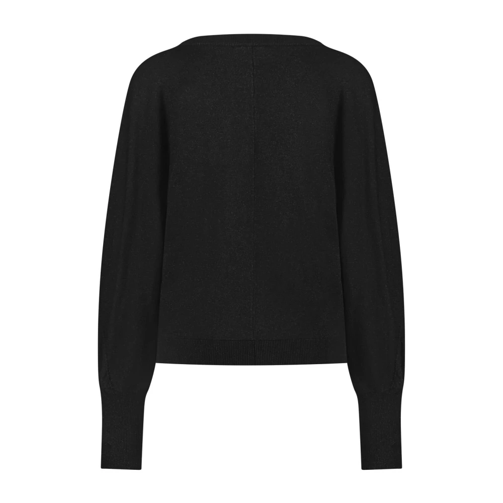 Lady Day Augustus Lurex Zwart Vest Black Dames