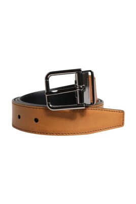 ceinture-en-cuir-marron-avec-boucle-en-metal
