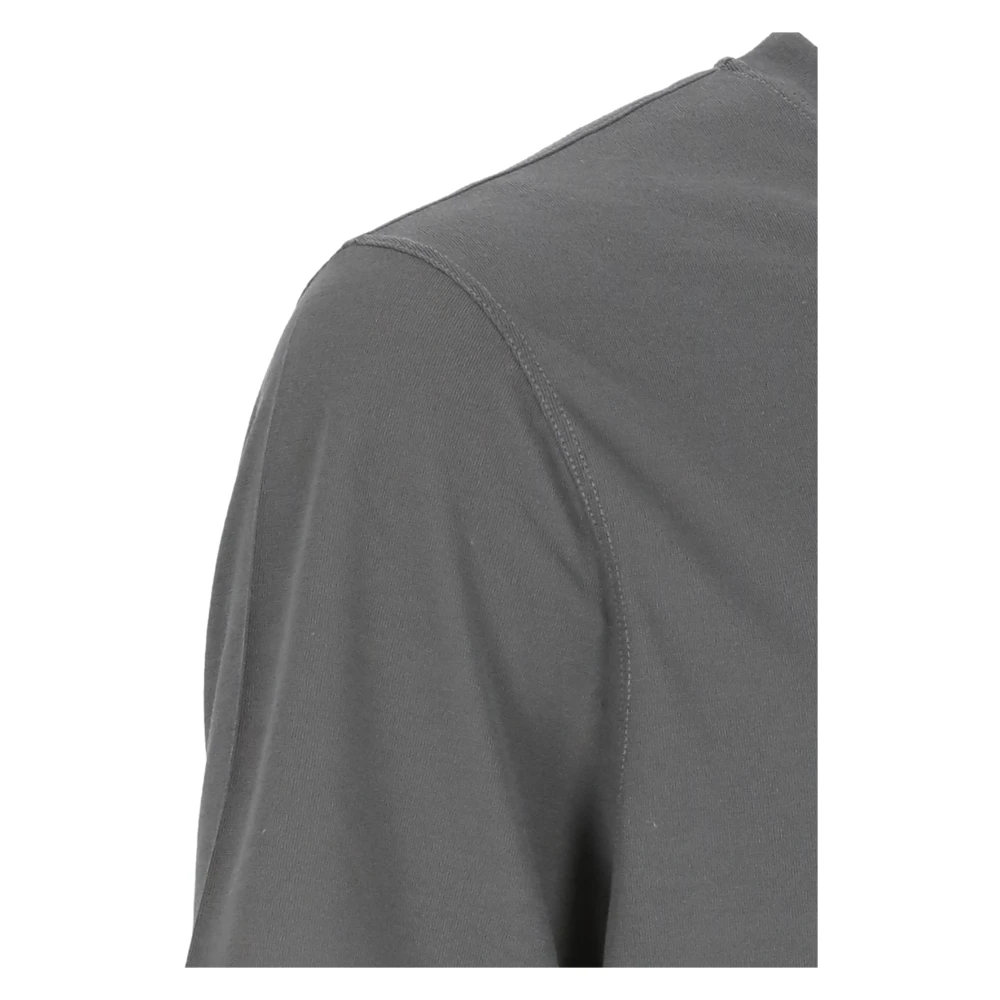 Zanone Grijze Katoenen T-shirt en Polo Gray Heren