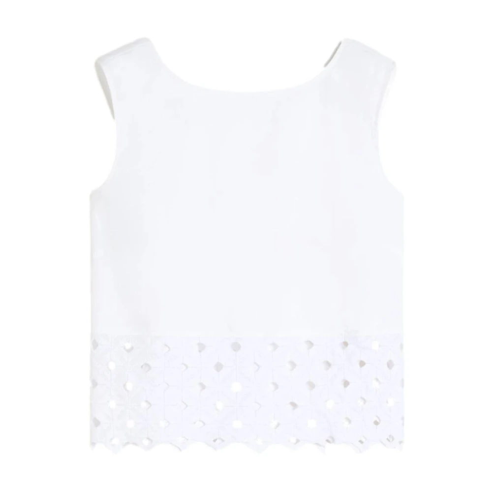 Max Mara Mujer Blanco - Sleeveless Tops - Tops - M