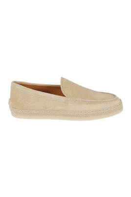 Rafia Moccasin Platta Skor