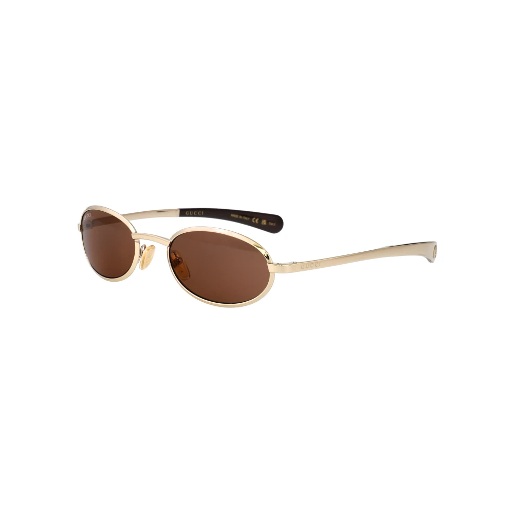 Gucci Men's Yellow Sunglasses, 53 Mm, Oval Frame Sunglasses