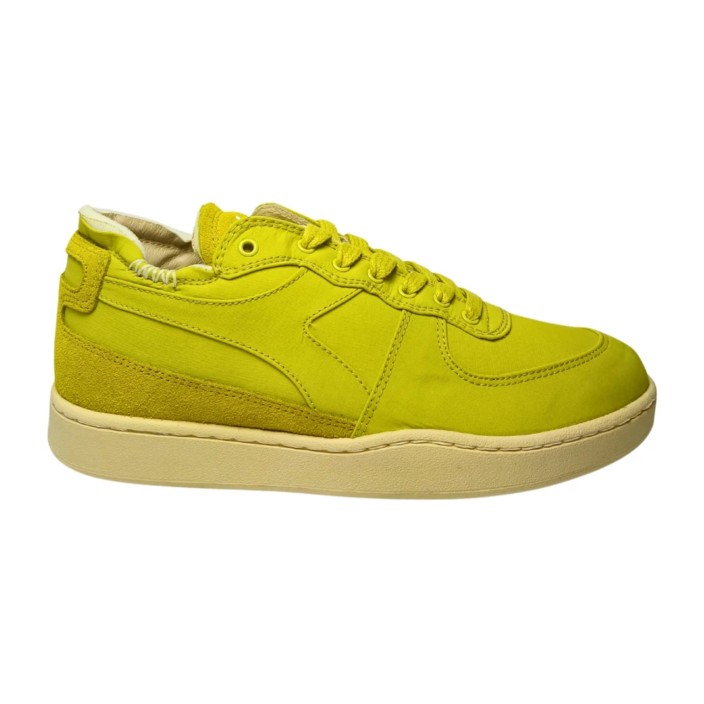 Diadora Men's Green Sneakers, 5 Uk, Tessuto Sneaker