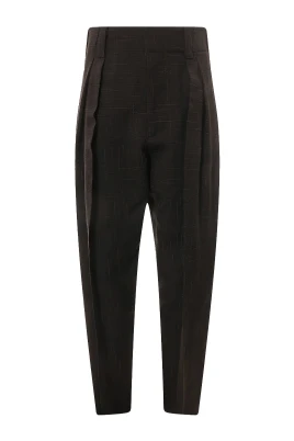 Criss Cross Pleats Pants