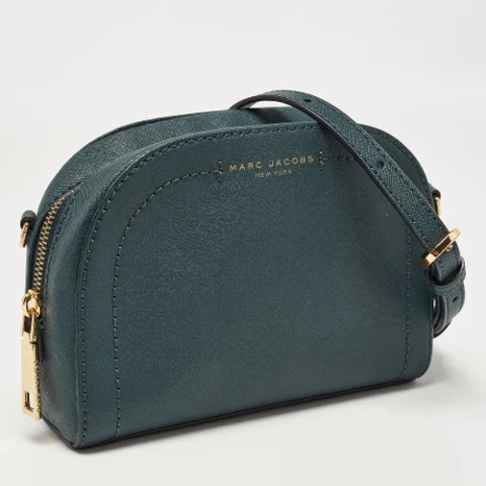 Marc Jacobs Pre-owned Leather crossbody-bags Green Dames
