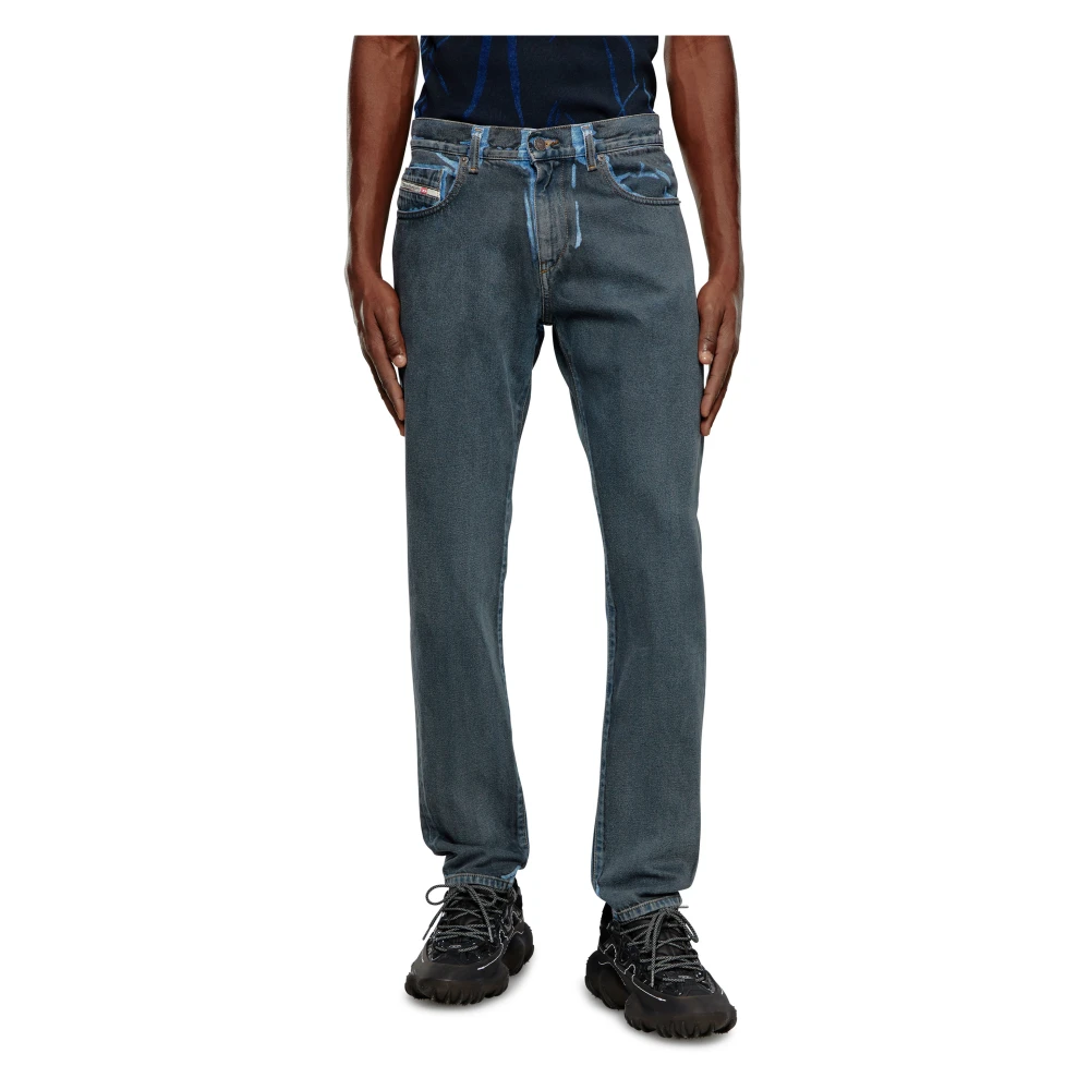 Diesel Slim Jeans 2019 D-Strukt Gray Heren