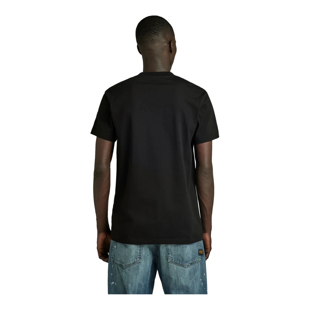 G-Star Vintage Logo T-shirt met korte mouwen Black Heren