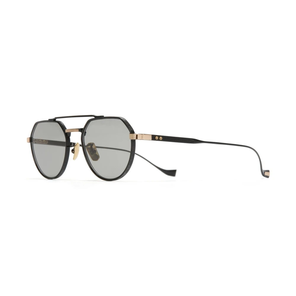 Cutler And Gross Unisex Black Draycott 1426 Round Sunglasses - Sunglasses - 51 Mm - Accessories