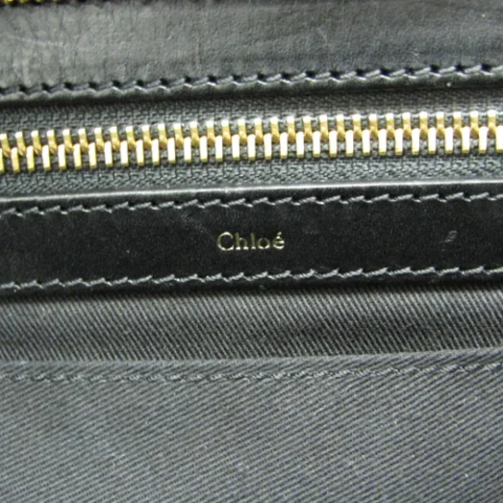 Chloé Pre-owned Leather handbags Pink Dames